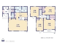 間取図/区画図:図面と異なる場合は現況を優先