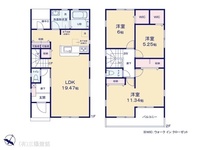 間取図/区画図:図面と異なる場合は現況を優先