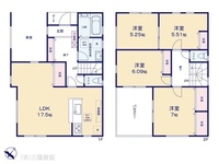 間取図/区画図:図面と異なる場合は現況を優先