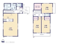 間取図/区画図:図面と異なる場合は現況を優先