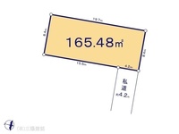 間取図/区画図:図面と異なる場合は現況を優先