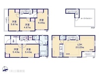 間取図/区画図:図面と異なる場合は現況を優先