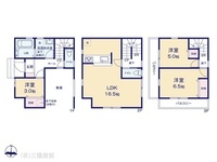 間取図/区画図:図面と異なる場合は現況を優先