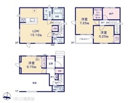 間取図/区画図:図面と異なる場合は現況を優先