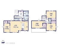 間取図/区画図:図面と異なる場合は現況を優先