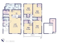 間取図/区画図:図面と異なる場合は現況を優先