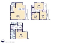 間取図/区画図:図面と異なる場合は現況を優先