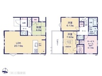 間取図/区画図:図面と異なる場合は現況を優先