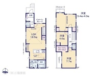 間取図/区画図:図面と異なる場合は現況を優先