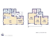 間取図/区画図:図面と異なる場合は現況を優先