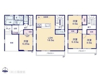 間取図/区画図:図面と異なる場合は現況を優先