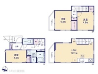 間取図/区画図:図面と異なる場合は現況を優先