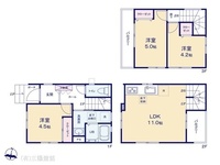 間取図/区画図:図面と異なる場合は現況を優先