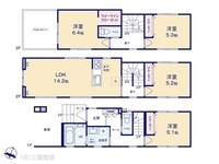 間取図/区画図:図面と異なる場合は現況を優先