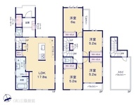 間取図/区画図:図面と異なる場合は現況を優先