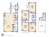 間取図/区画図:図面と異なる場合は現況を優先