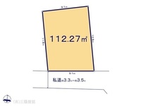 間取図/区画図:図面と異なる場合は現況を優先