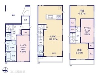 間取図/区画図:図面と異なる場合は現況を優先