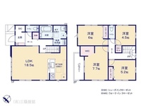 間取図/区画図:図面と異なる場合は現況を優先