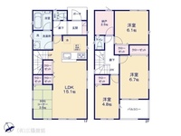 間取図/区画図:図面と異なる場合は現況を優先