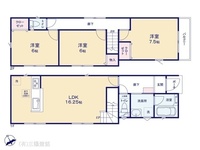 間取図/区画図:図面と異なる場合は現況を優先