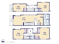 間取図/区画図:図面と異なる場合は現況を優先