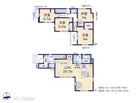 間取図/区画図:図面と異なる場合は現況を優先