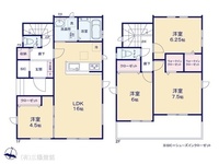 間取図/区画図:図面と異なる場合は現況を優先