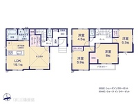 間取図/区画図:図面と異なる場合は現況を優先