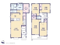 間取図/区画図:図面と異なる場合は現況を優先