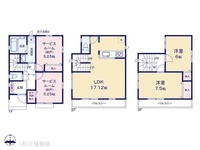 間取図/区画図:図面と異なる場合は現況を優先