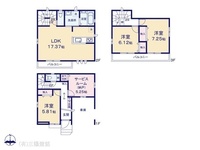 間取図/区画図:図面と異なる場合は現況を優先