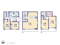 間取図/区画図:図面と異なる場合は現況を優先