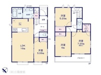 間取図/区画図:図面と異なる場合は現況を優先