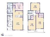 間取図/区画図:図面と異なる場合は現況を優先