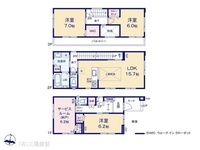 間取図/区画図:図面と異なる場合は現況を優先