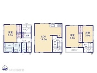 間取図/区画図:図面と異なる場合は現況を優先