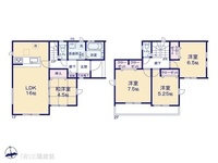 間取図/区画図:図面と異なる場合は現況を優先