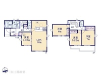 間取図/区画図:図面と異なる場合は現況を優先