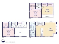 間取図/区画図:図面と異なる場合は現況を優先