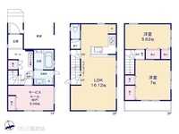 間取図/区画図:図面と異なる場合は現況を優先