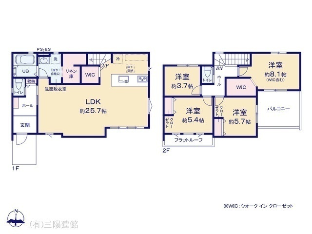 間取図/区画図:図面と異なる場合は現況を優先