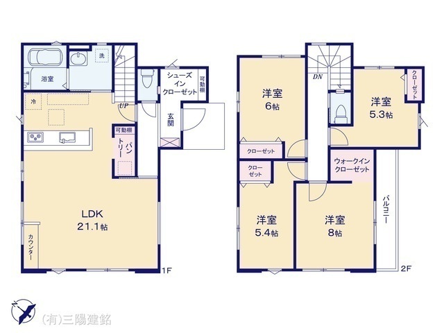 間取図/区画図:図面と異なる場合は現況を優先
