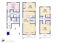 間取図/区画図:図面と異なる場合は現況を優先