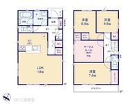 間取図/区画図:図面と異なる場合は現況を優先