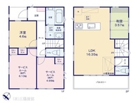 間取図/区画図:図面と異なる場合は現況を優先