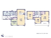 間取図/区画図:図面と異なる場合は現況を優先