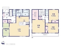 間取図/区画図:図面と異なる場合は現況を優先