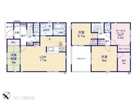 間取図/区画図:図面と異なる場合は現況を優先