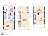 間取図/区画図:図面と異なる場合は現況を優先